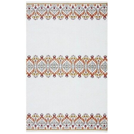 Safavieh 2 ft. 3 in. x 4 ft. Cedar Brook Rectangle Hand-Loomed Rug Ivory & Green CDR101Y-24